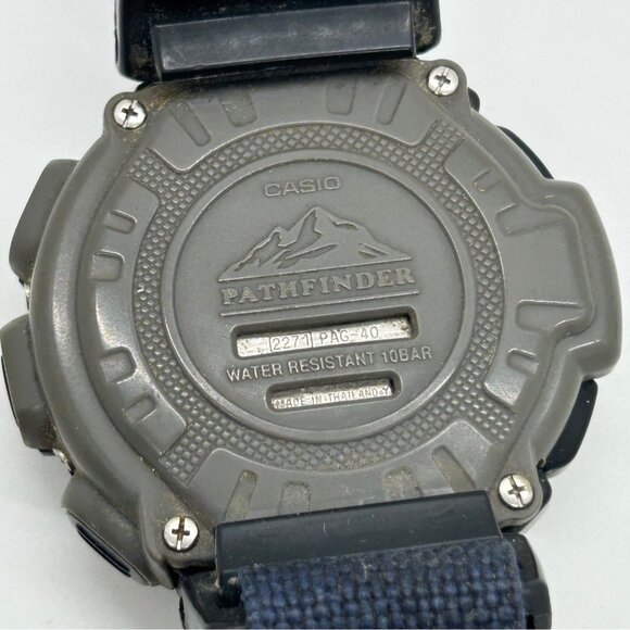 Casio Pathfinder Digital Watch PAG40 With Altimeter Barometer Working READ - Picture 7 of 14